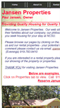 Mobile Screenshot of jansenproperties.com